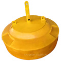 Unsinkable large load mooring buoy for vessel mooring